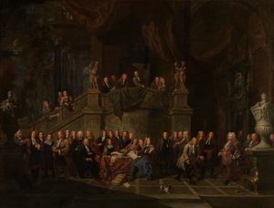 A recepção de Jan Karel de Gordes no Guildhall de Balthasar van den Bossche