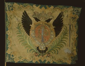 Bandeira do Regimento Leib-Guard Preobrazhensky, 1742