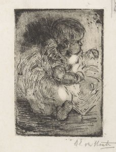 Retrato de H. W. Mouton como um bebê