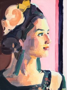 Believing, 2018 (óleo sobre tela)