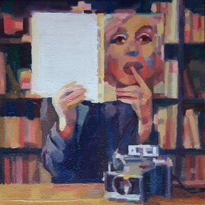 "Face 18", 2012 de Barbara Hoogeweegen