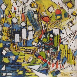 Formas abstratas vibrantes