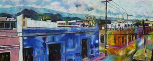Cidade de montanha animada de Barbara Piatti