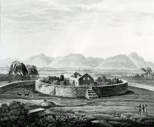 Monumento peruano de Canar de Baron Friedrich Alexander von Humboldt