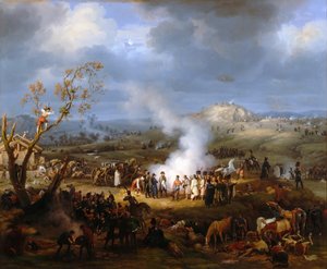 Acampamento de Napoleão na véspera de Austerlitz, 1 de dezembro de 1805