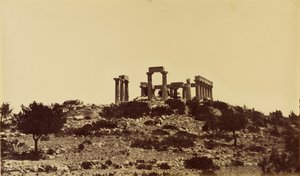 Templo de Júpiter em Aegina.