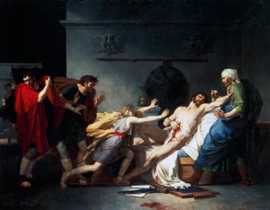 A morte de Cato, o Jovem, também conhecido como Uticensis