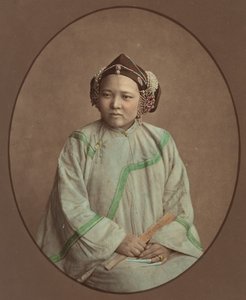 Garota Lanxchow, década de 1870. de Baron Raimund von Stillfried