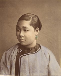 Garota de Xangai, década de 1870.