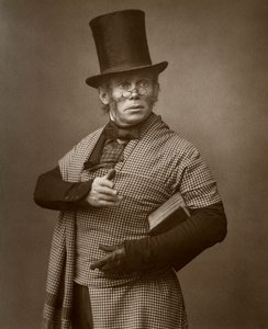 Ator britânico Felix Morris em One Change, 1886.