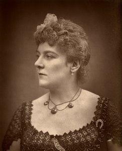 Atriz britânica Henrietta Lindley em Jim the Penman, 1886 de Barraud