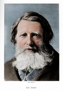 John Ruskin, crítico inglês, poeta e artista, c1880s