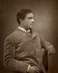 Maurice Barrymore, ator britânico, 1886