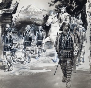 Guerreiros asiáticos de Barrie Linklater