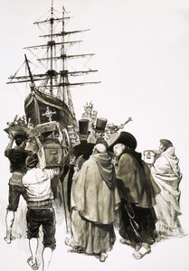 Em 1823, o Mary Dear estava cheio de ouro do Peru e de nobres espanhóis