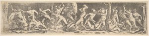 Cópia Battle for the Banner, início do século XVI. de Barthel Beham