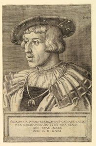 Fernando I, imperador do Sacro Império Romano-Germânico de Barthel Beham