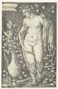 Flora (título sobre o objecto) de Barthel Beham