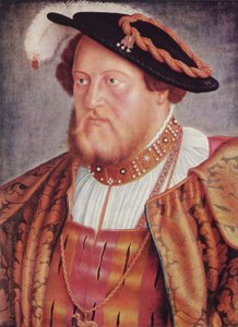 Alemão: Portrait of Ottheinrich, Prince of Palatinate Portrait of Ottheinrich, Prince of Palatinate de Barthel Beham