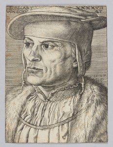 Retrato de Leonard Van Eckh de Barthel Beham