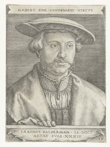 Retrato de Erasmus Balderman de Barthel Beham