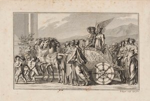 Triunfo de Napoleão, Primeiro Cônsul, 1801. de Barthélemy Roger