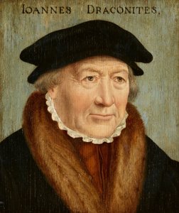 Retrato de Johannes Draconites de Bartholomaeus Bruyn the Elder