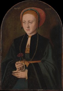 Retrato de uma mulher, 1533.
