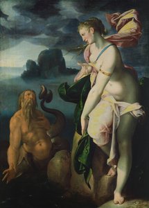 Glaucus e Scylla de Bartholomaeus Spranger