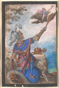 Alegoria da Pintura sob a Casa de Habsburgo de Bartholomäus Strobel d.Y.