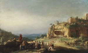 Paisagem arcádica de Bartholomeus Breenbergh