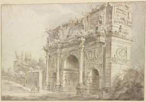 Arco de Constantino, em Roma