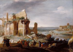 Moisés e Arão Mudando os Rios do Egito para o Sangue, 1631