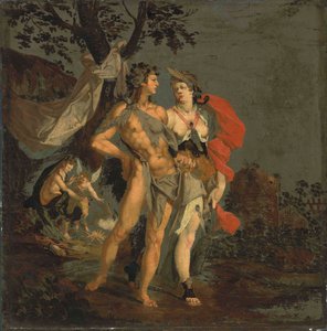 Sine Baccho et Cerere friget Venus de Bartholomeus Spranger