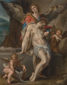 O Corpo de Cristo Apoiado por Anjos