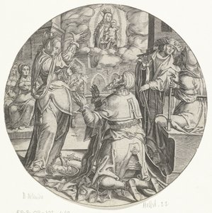 Maria com o Menino Aparece ao Imperador Augusto