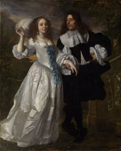 Jovem casal da aristocracia