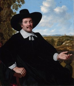 Retrato de Lucas van Beeck (c. 1602-1657) (provavelmente) de Bartholomeus van der Helst
