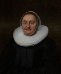 Retrato de uma mulher de Bartholomeus van der Helst