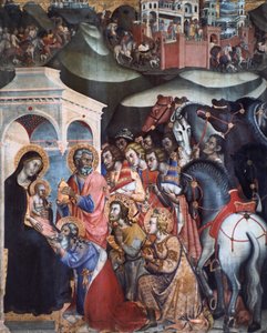 Adoração dos Magos, década de 1380