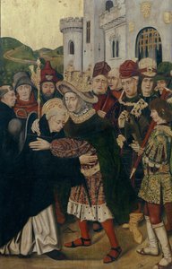 O rei Fernando I de Castela recebeu São Domingos de Silos, 1478-1480