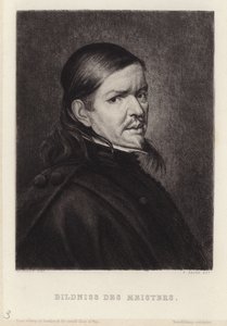 Retrato de Bartolome Esteban Murillo de Bartolomé Esteban Murillo