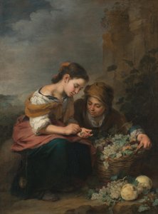 A pequena vendedora de fruta de Bartolomé Esteban Murillo