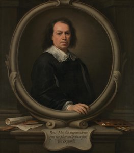 Auto-retrato, c.1670-73 (óleo sobre tela) de Bartolomé Esteban Murillo