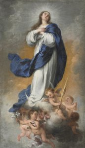A Imaculada Conceição de Bartolomé Esteban Murillo