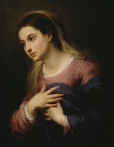 A Virgem da Anunciação de Bartolomé Esteban Murillo