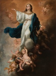 A Imaculada Conceição de Walpole, c.1680 (óleo sobre tela) de Bartolomé Esteban Murillo