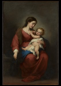 Virgem com o Menino de Bartolomé Esteban Murillo