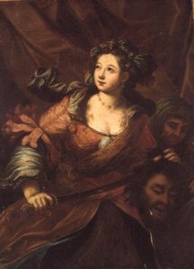 Judith a sair da tenda Holofernes de Bartolomeo (attr. to) Biscaino