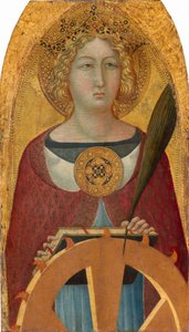 Santa Catarina de Alexandria de Bartolomeo Bulgarini